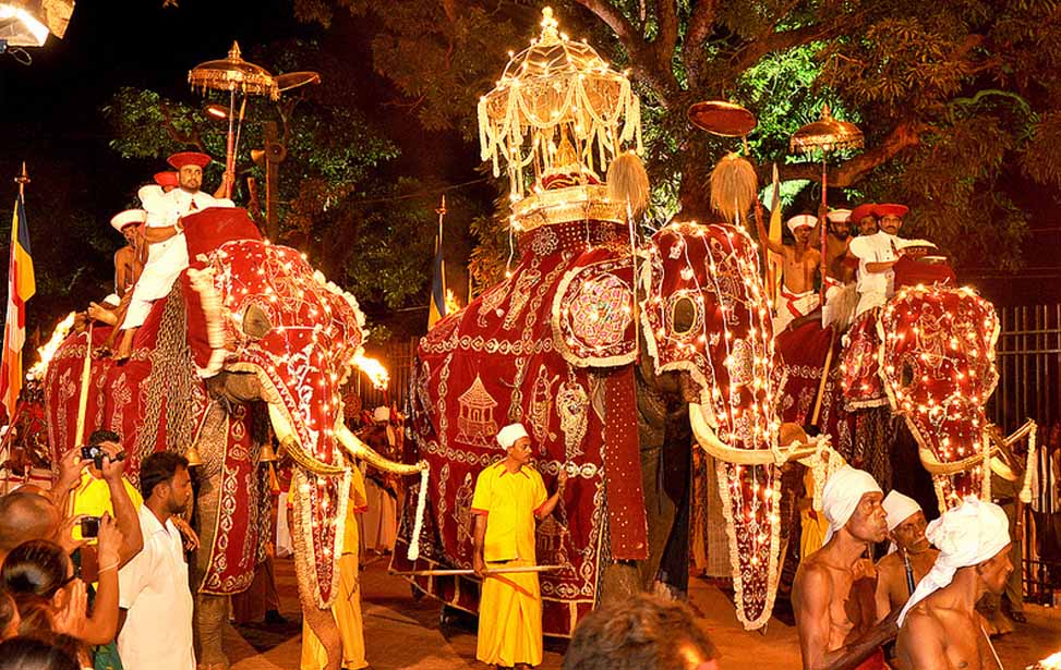 Kandy Perahera Inora Tour Sri Lanka