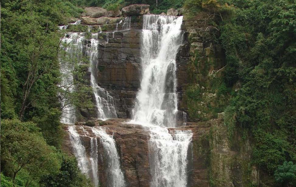 Ramboda Ella Falls Inora Tour Sri Lanka